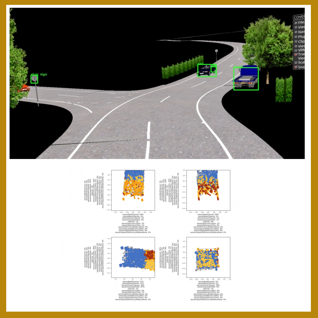 Testado virtual masivo en paralelo de aspectos de seguridad en sistemas de conducción