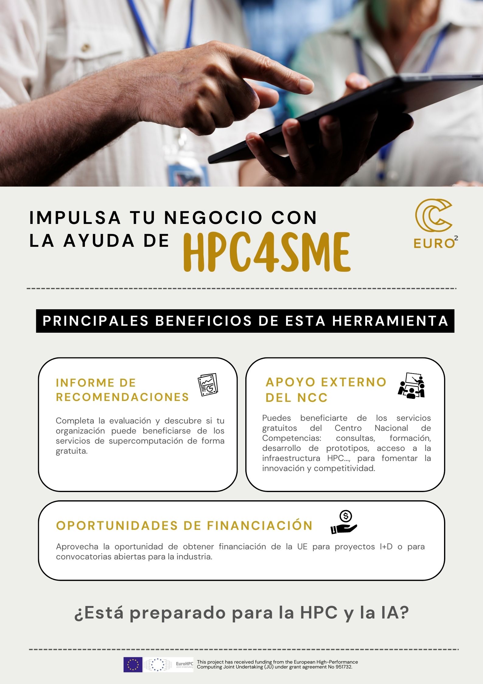 Infografía HPC4SME | EuroCC Spain